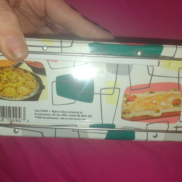 VTG Fabulous Fifties Foods Lunch Box Lima Beans Archie McPhee Accoutrements 1998 - Picture 6 of 6